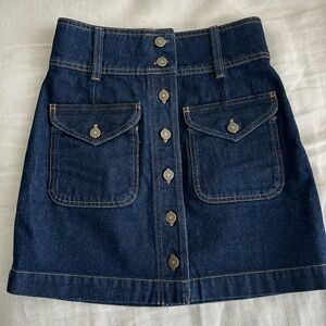 Sézane denim skirt 36